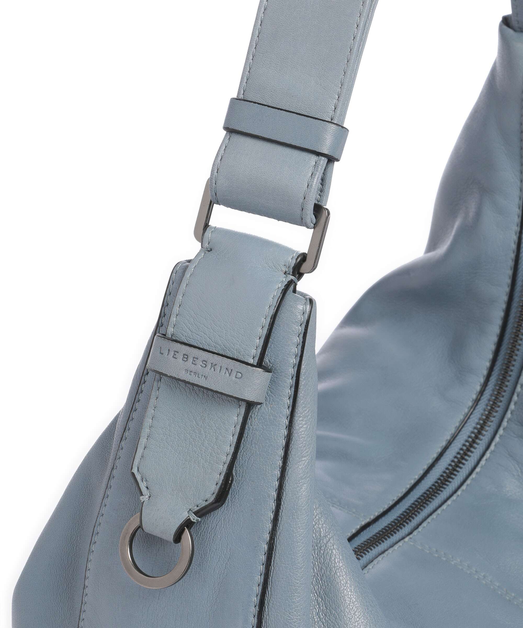 Liebeskind Moon Sheep Natural M Hobo bag blue heaven