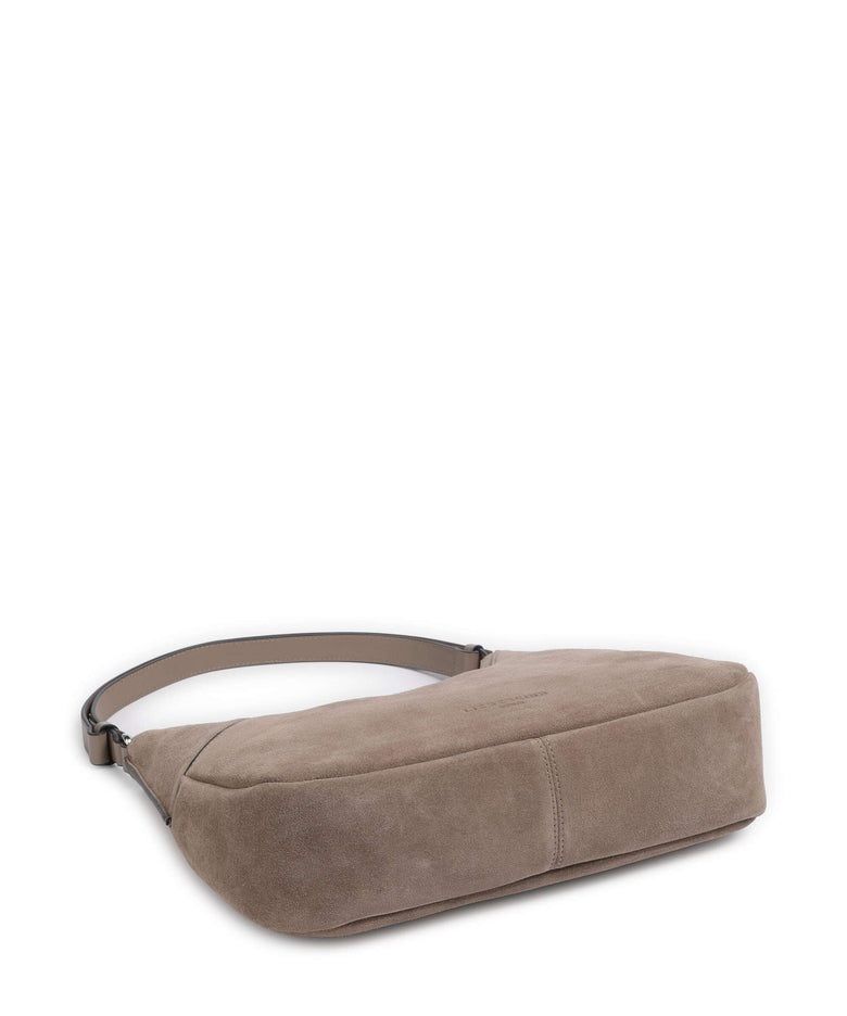 Liebeskind Lilly Suede S Hobo bag neutral gray