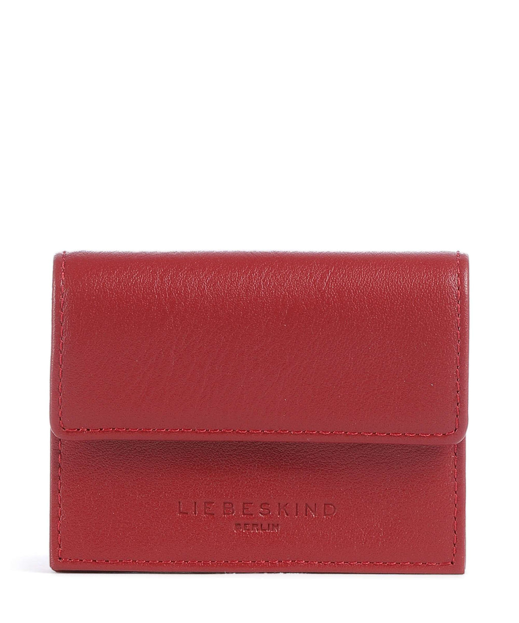 Liebeskind Akkordeon Soft Nappa S RFID Wallet true red