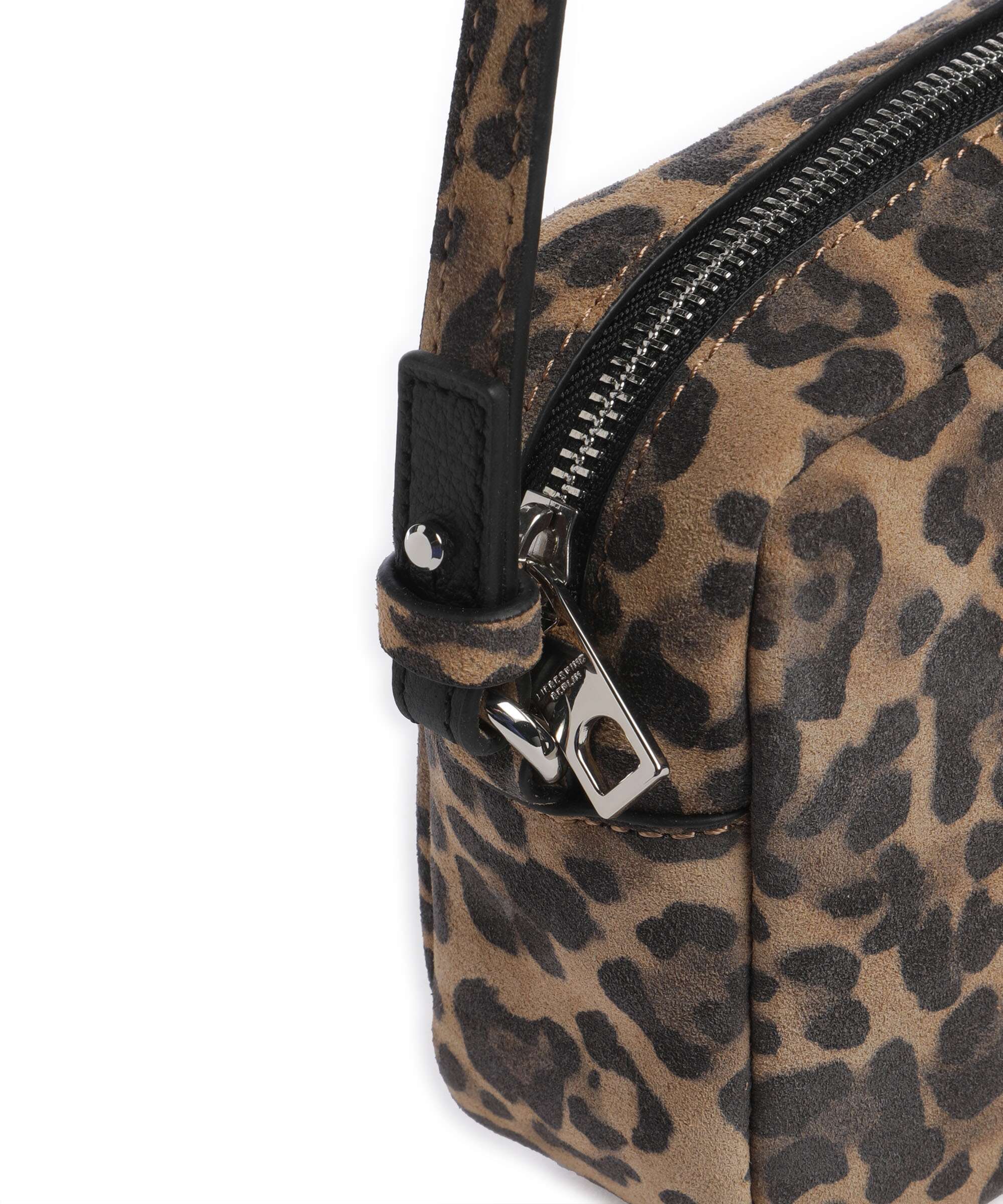 Liebeskind Ella Suede Leo S Crossbody bag beige