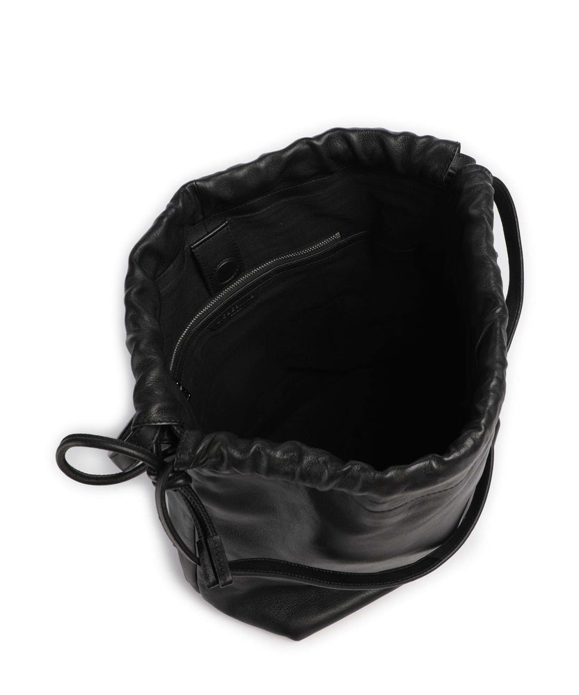 Liebeskind Lya Sheep Natural M Bucket bag black