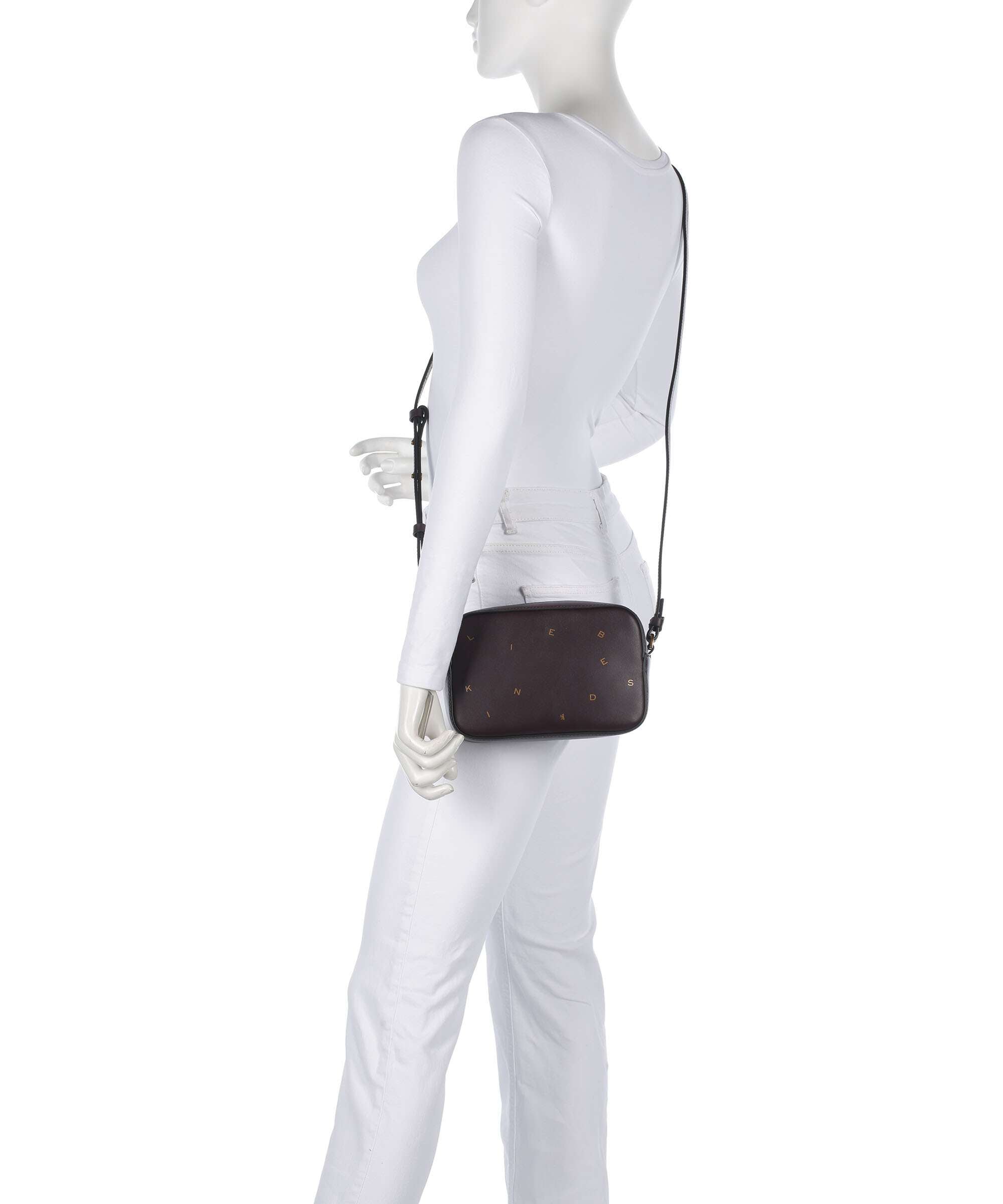 Liebeskind Ella Soft Nappa S Crossbody bag burgundy