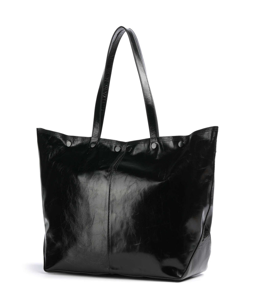 Liebeskind Rive Paper Touch Crinkle L Tote bag black