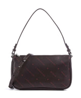 Liebeskind Monogram Soft Nappa S Torba na ramię burgundy