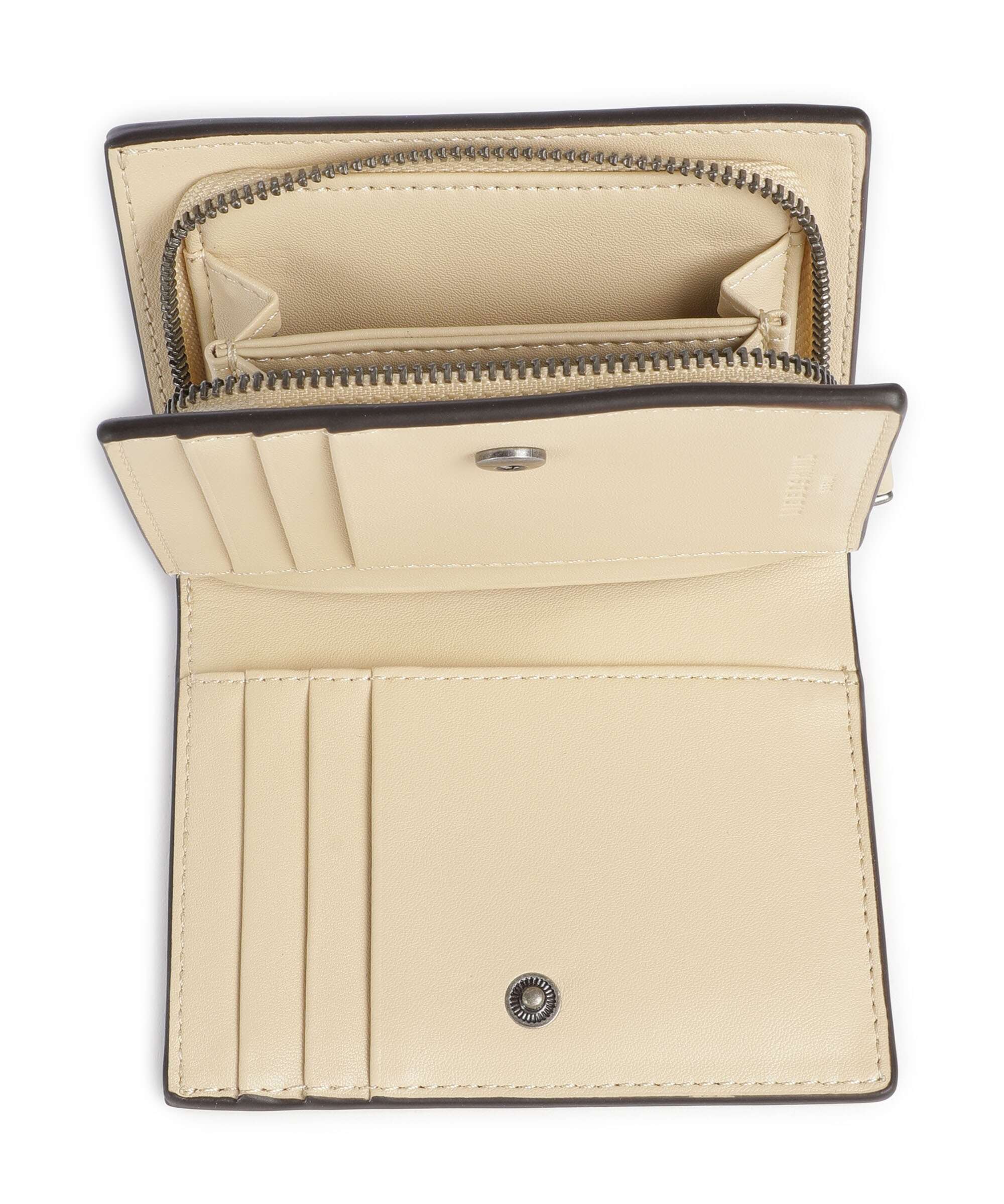 Liebeskind Thea Audrey Recycled Lack Distressed M Wallet biscotti