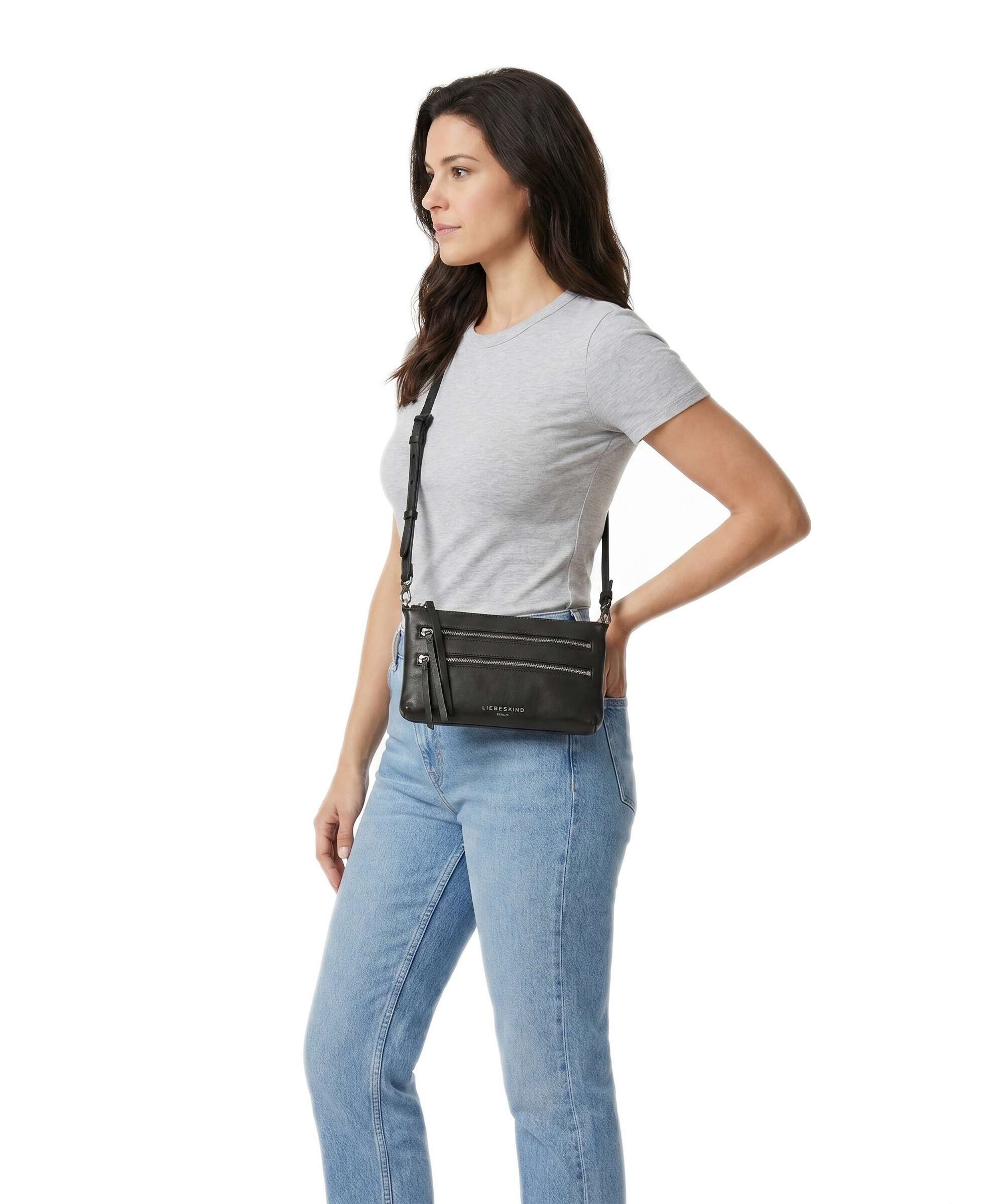 Liebeskind Zena Indian Sheep S Crossbody bag deep soil
