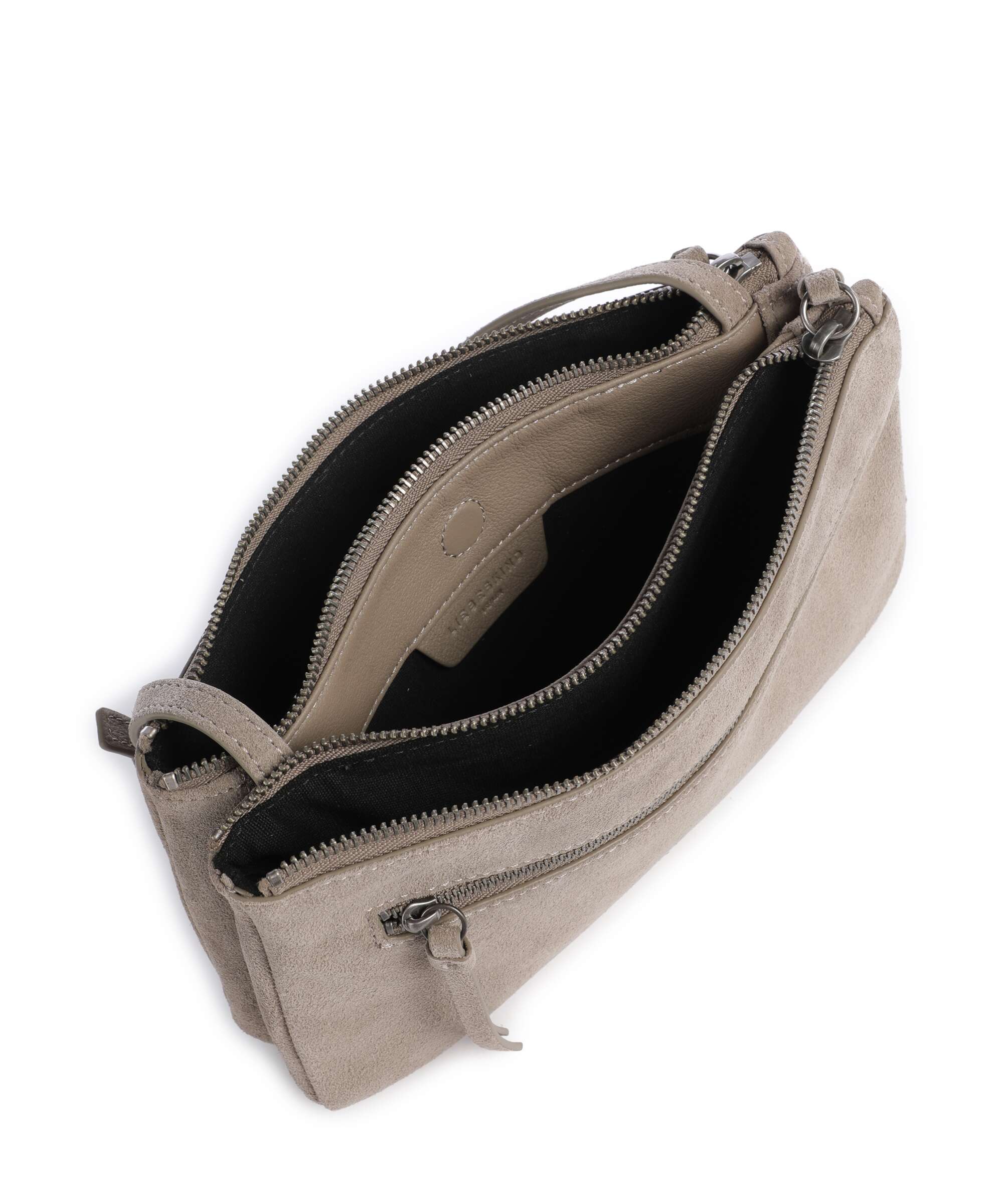 Liebeskind Zena Hydro Suede S Crossbody bag neutral grey