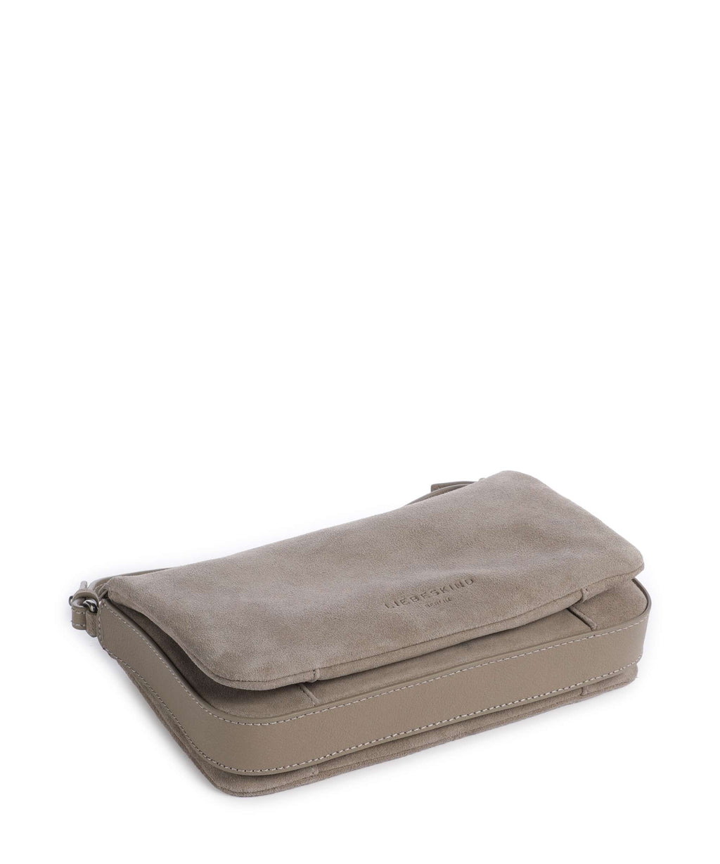 Liebeskind Nina Hydro Suede S Crossbody bag neutral grey