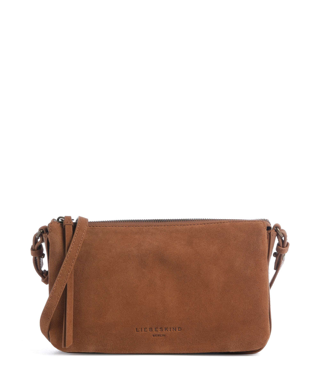 Liebeskind Nina Hydro Suede S Crossbody bag brown