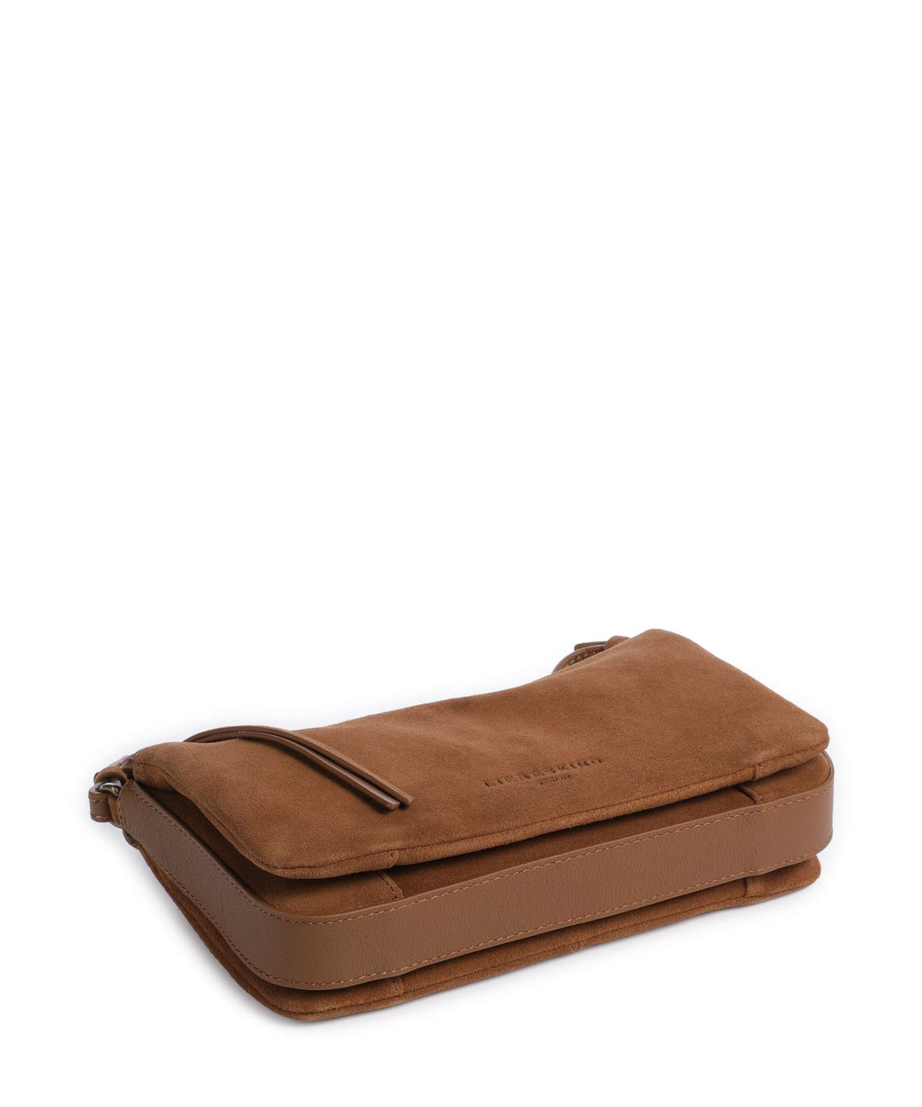 Liebeskind Nina Hydro Suede S Crossbody bag brown