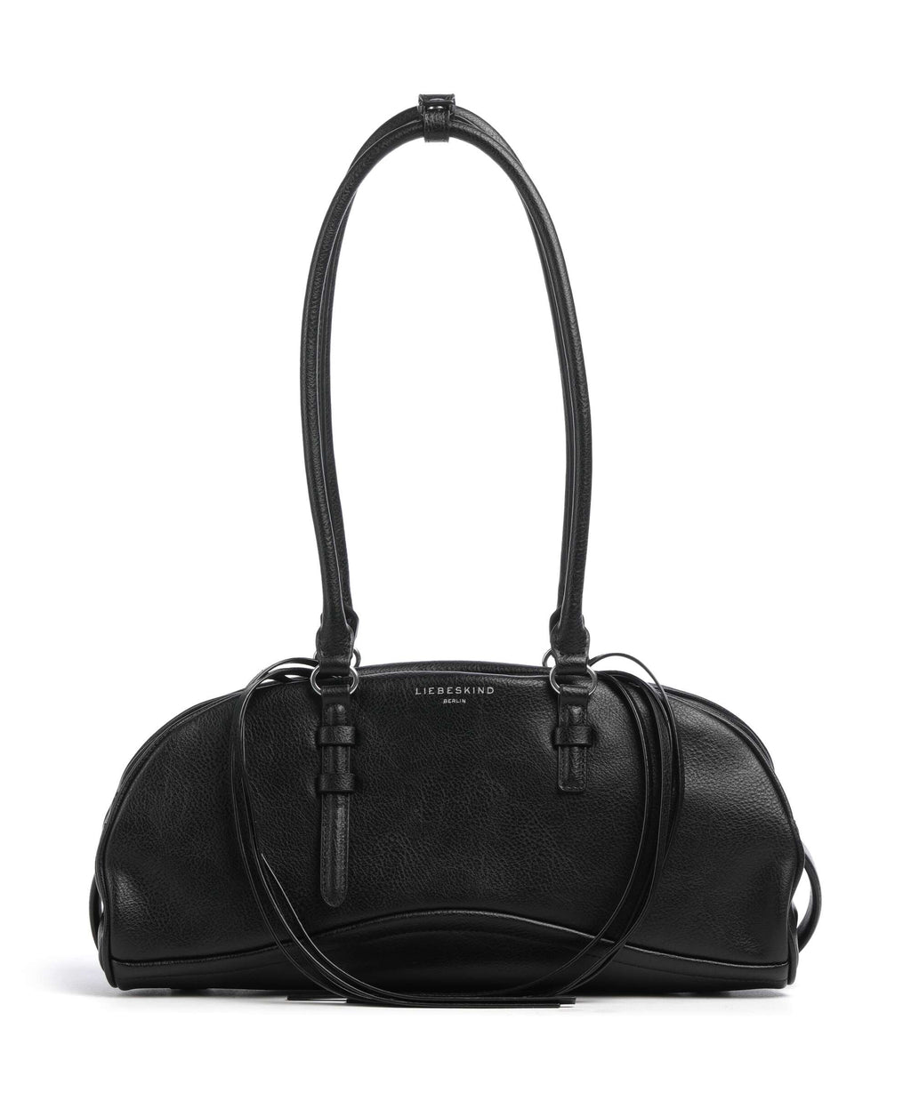 Liebeskind Capri Cow Naturale M Shoulder bag black