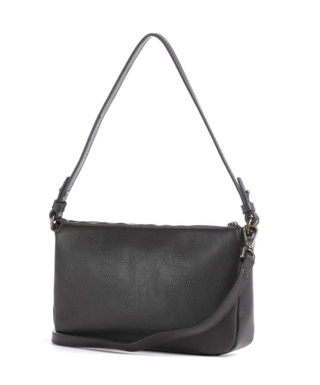 Liebeskind Ryker Cow Natural Shoulder bag deep soil