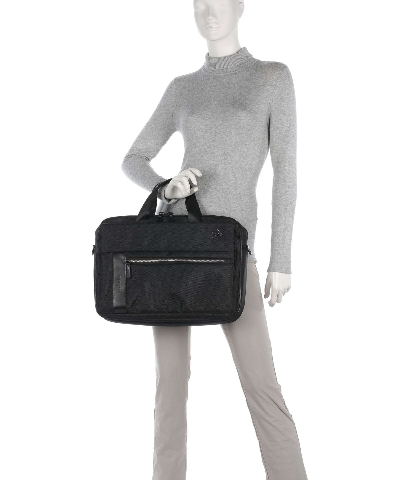 Bugatti Nero Briefcase black