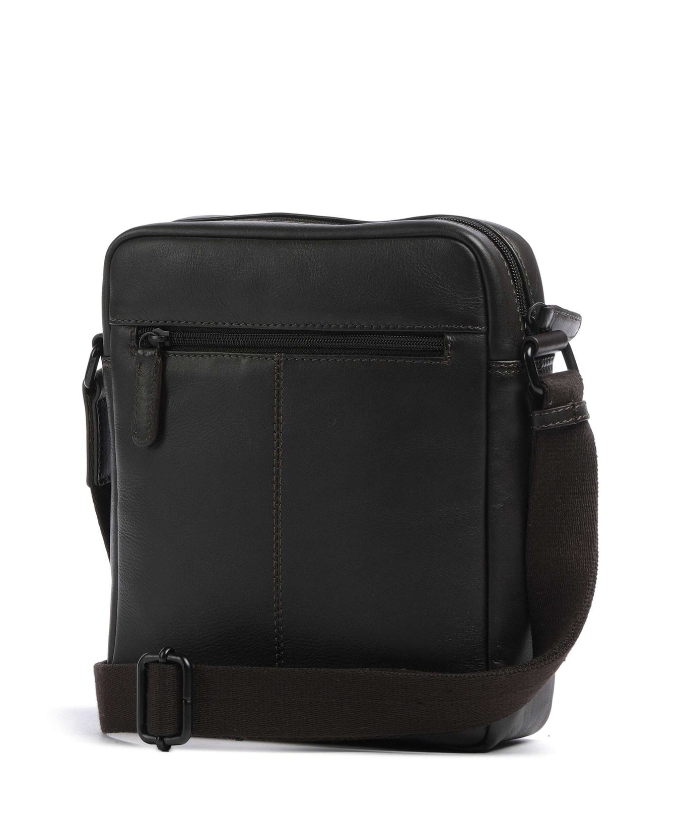 Bugatti Clark Crossbody bag dark brown