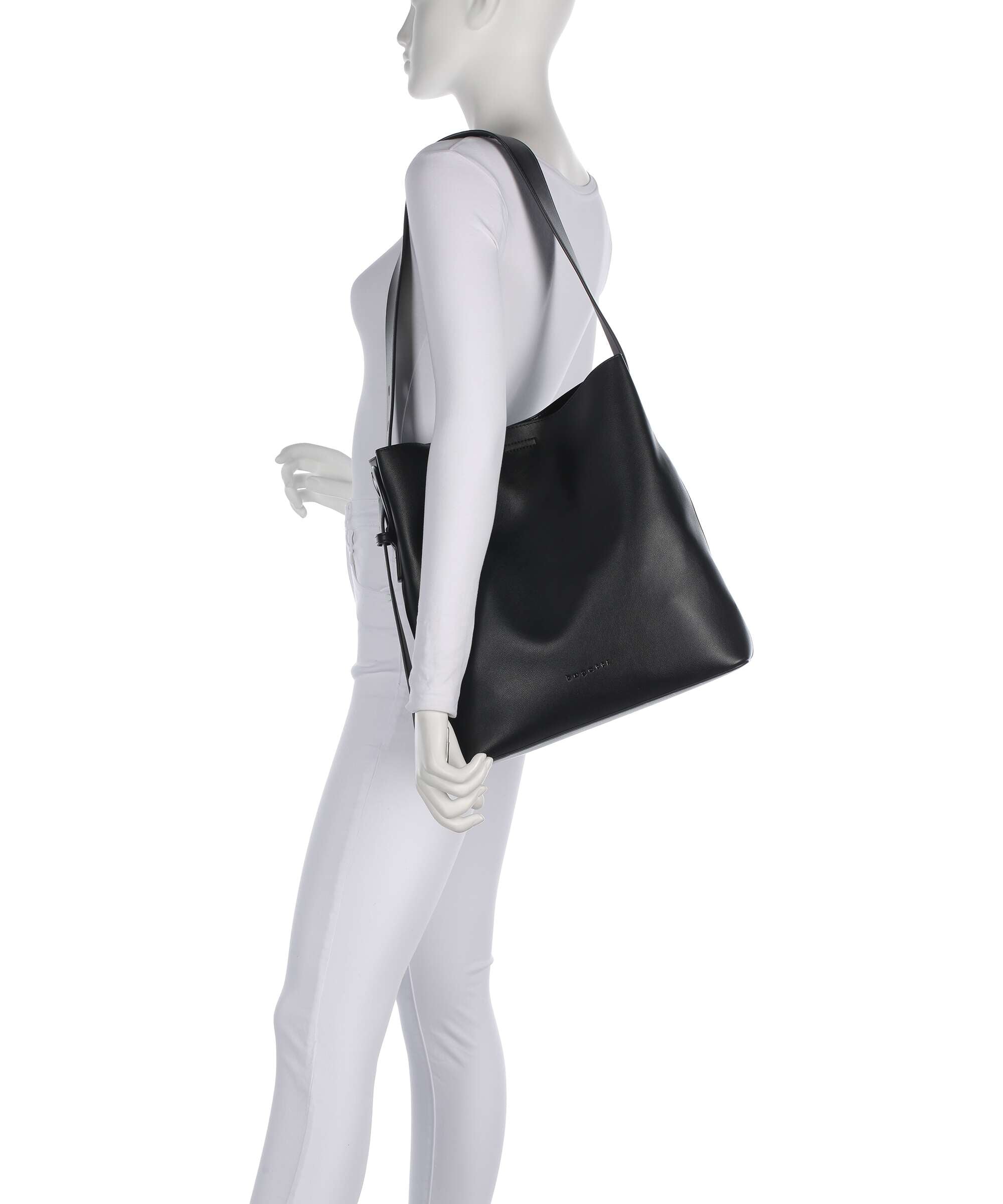 Bugatti Aria Hobo bag schwarz