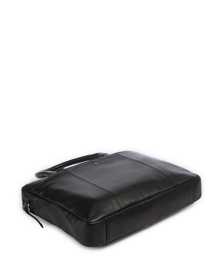 Bugatti Black Magic Briefcase schwarz
