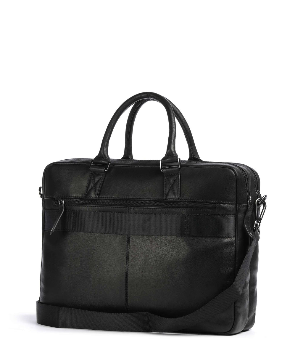 Bugatti Black Magic Briefcase schwarz