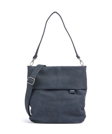 Zwei Mademoiselle.M M12 Torebka worek nubuk blue