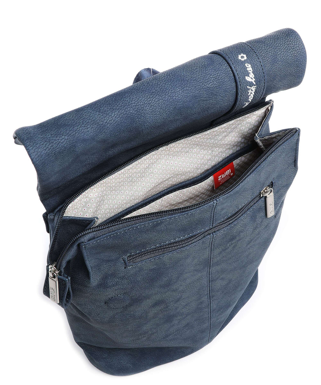 Zwei Mademoiselle.M MR13 Backpack nubuk blue