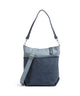 Zwei Jana J12 Hobo bag nubuk blue