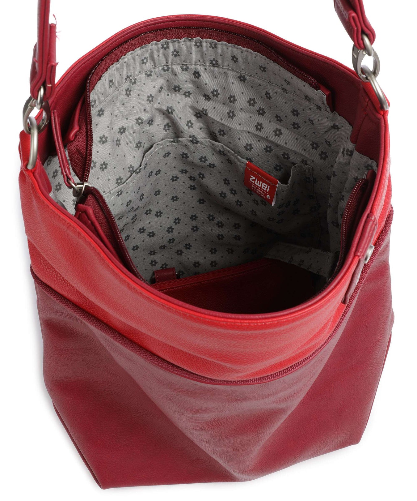 Zwei Jana J12 Hobo bag cherry