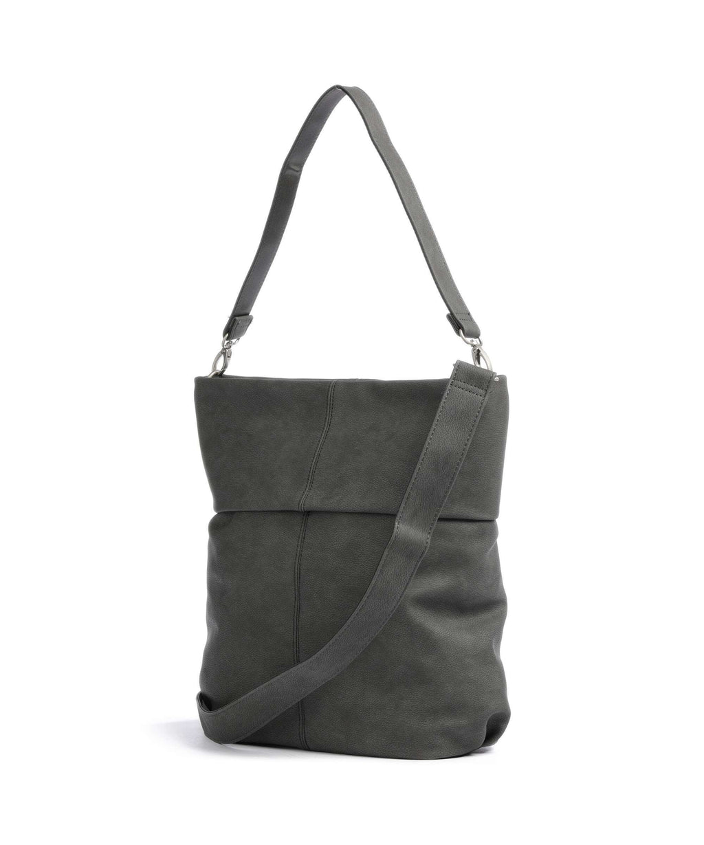 Zwei Mademoiselle.M M140 Hobo bag nubuk stone