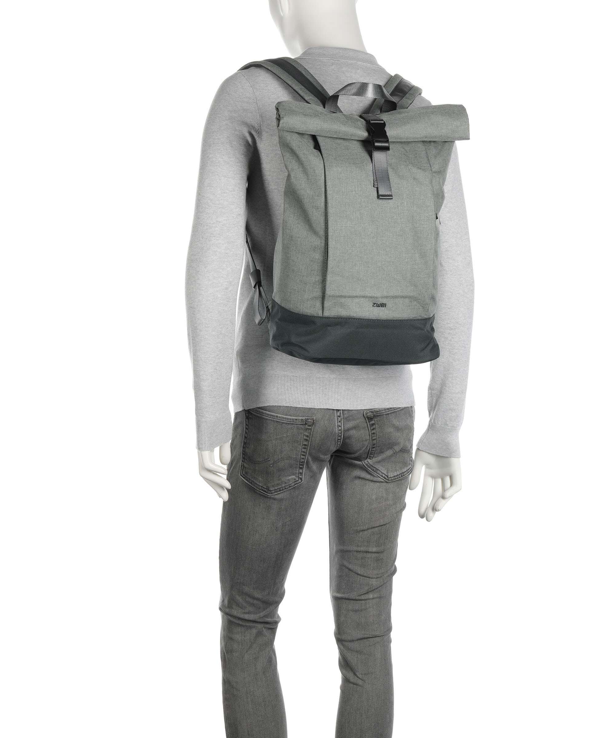 Zwei Benno BE250 Rolltop backpack eucalyptus