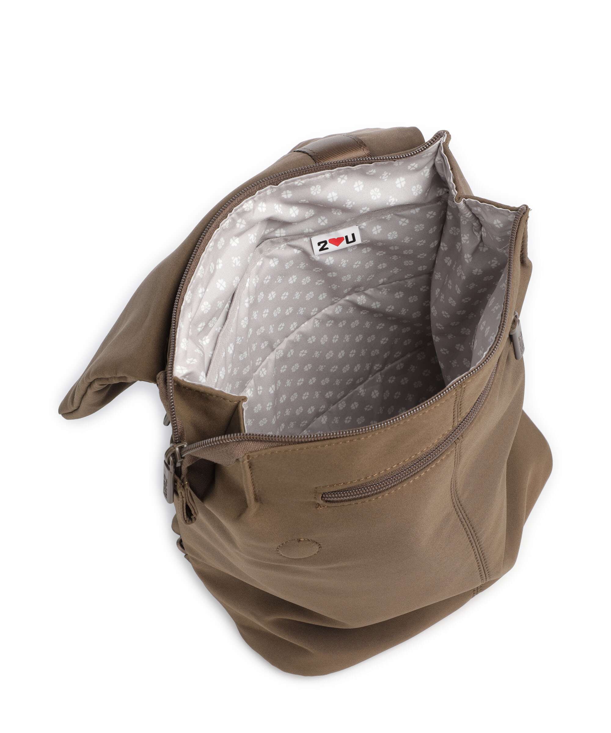 Zwei Mademoiselle.Tex MRTX13 Backpack brown