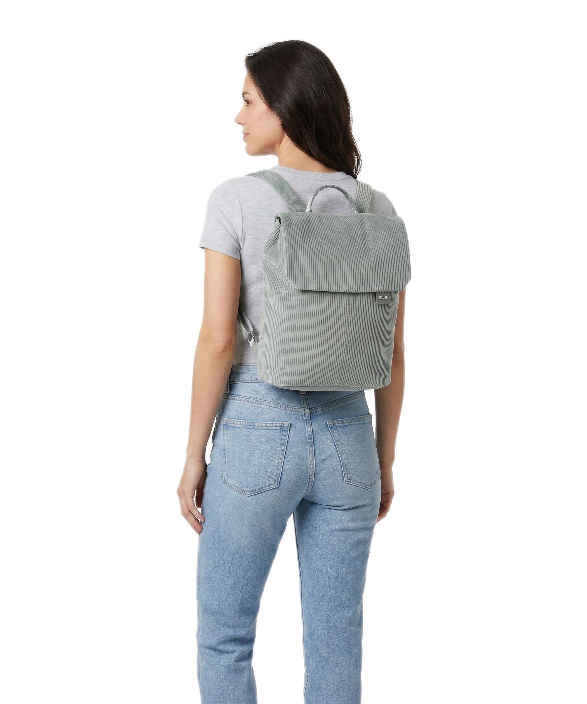 Zwei Mademoiselle.M MR13 Backpack cord/sage