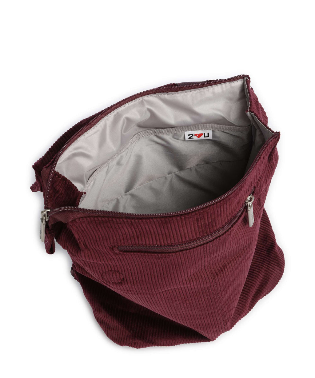 Zwei Mademoiselle.M MR13 Backpack cord/bordeaux