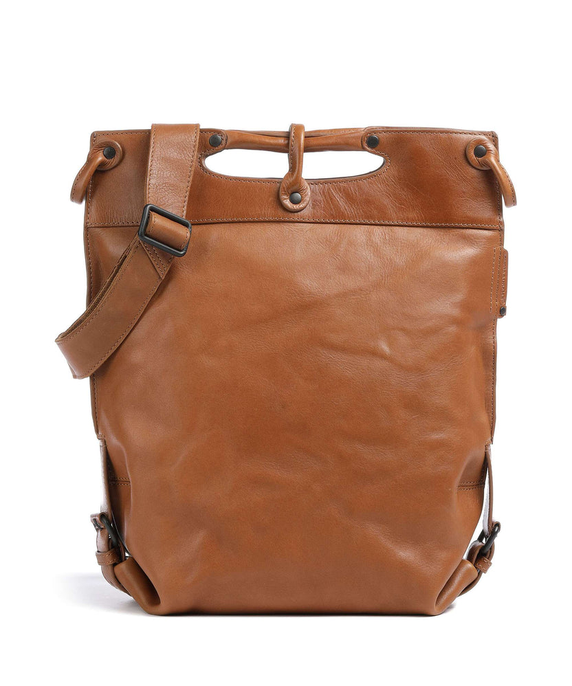 Aunts & Uncles Grandma's Luxury Club Mrs. Pancake Shoulder bag cognac