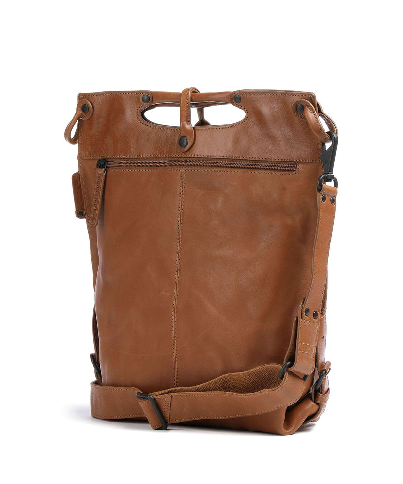 Aunts & Uncles Grandma's Luxury Club Mrs. Pancake Shoulder bag cognac