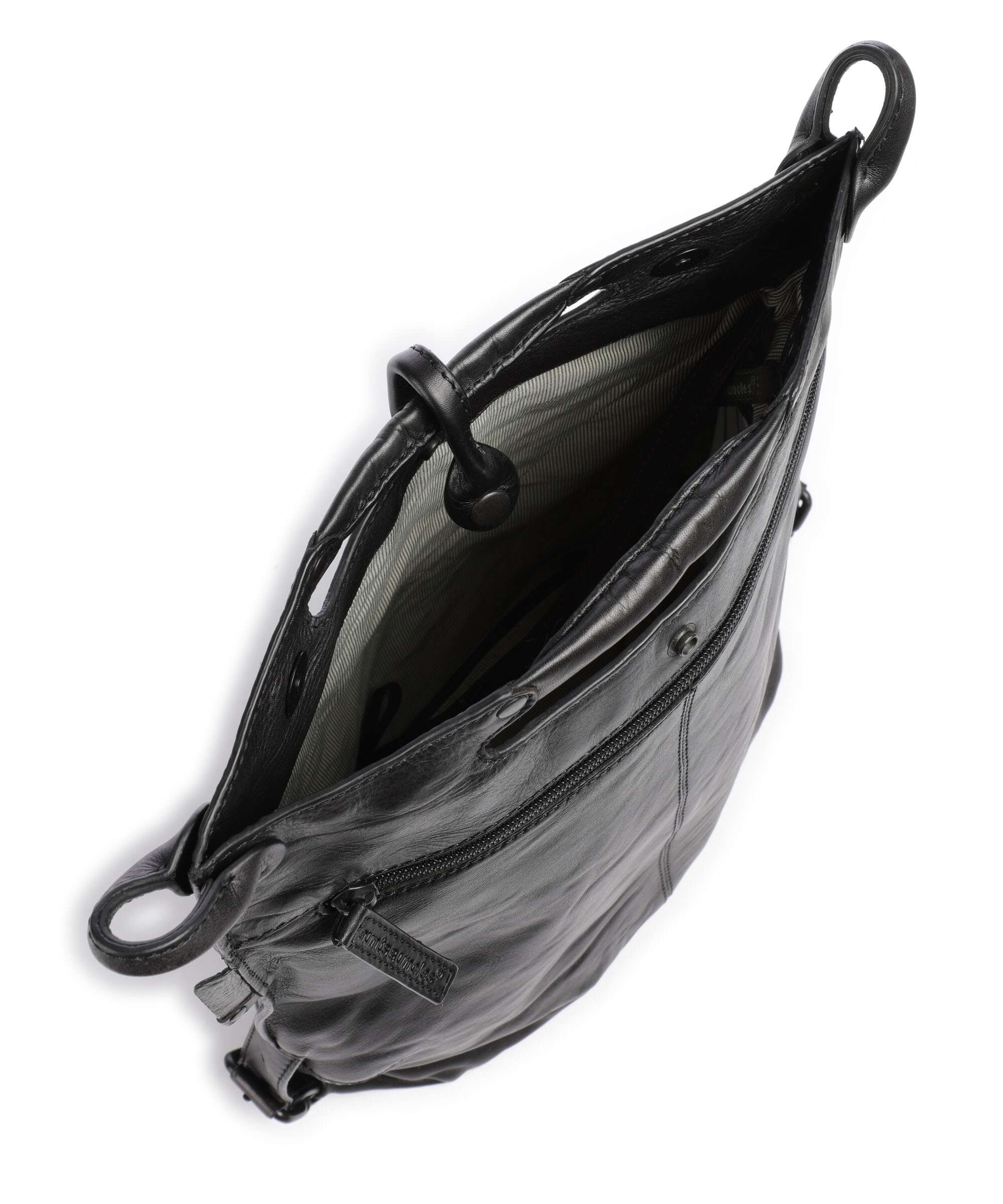 Aunts & Uncles Grandma's Luxury Club Mrs. Pancake Shoulder bag jet black
