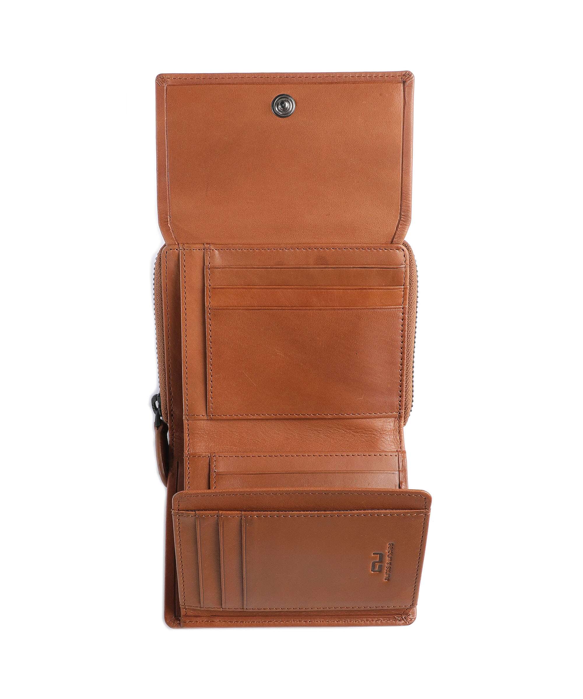 Aunts & Uncles Norwegians Liv RFID Wallet cognac