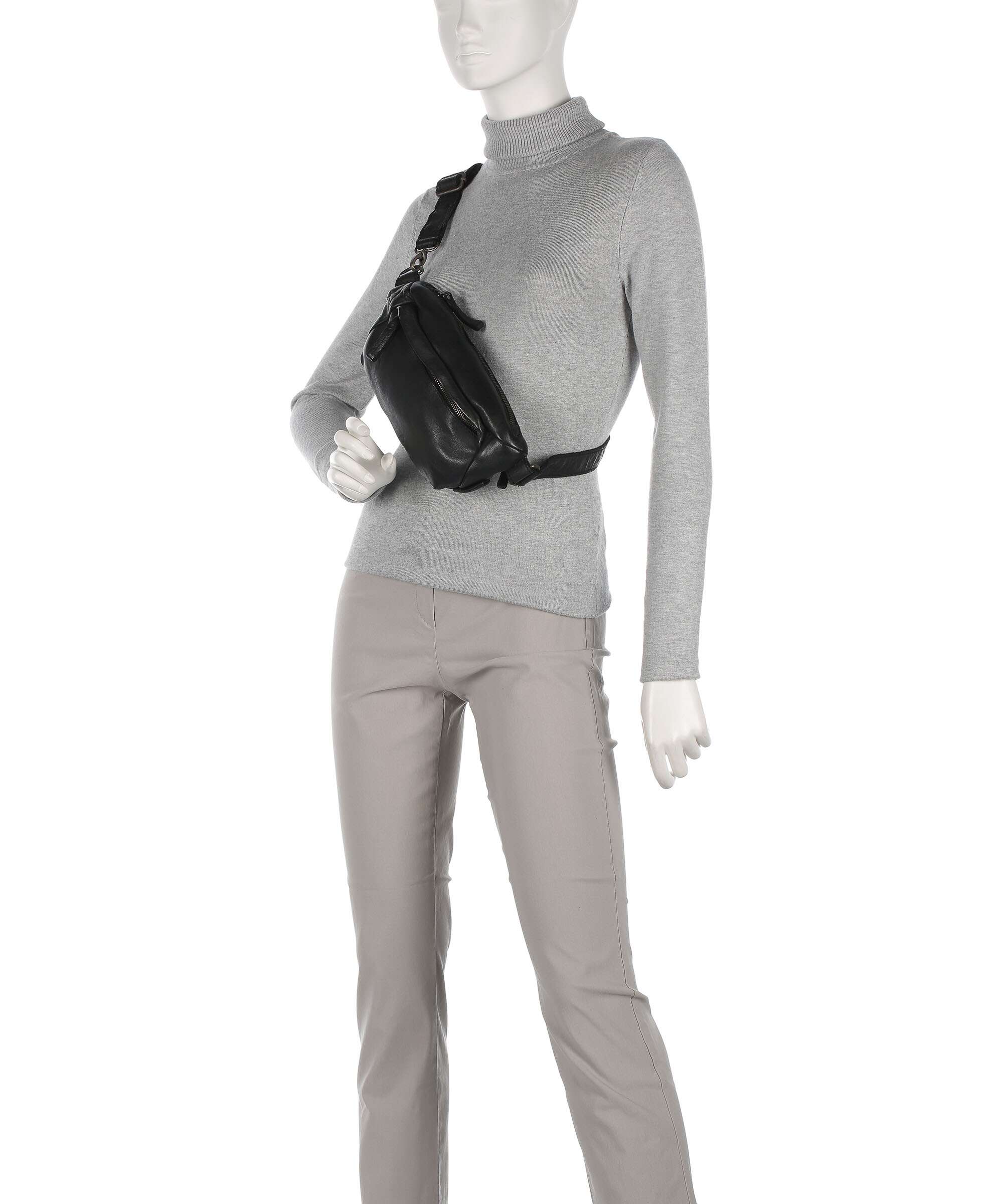 Aunts & Uncles Barbershop Freestyle Fanny pack charcoal black