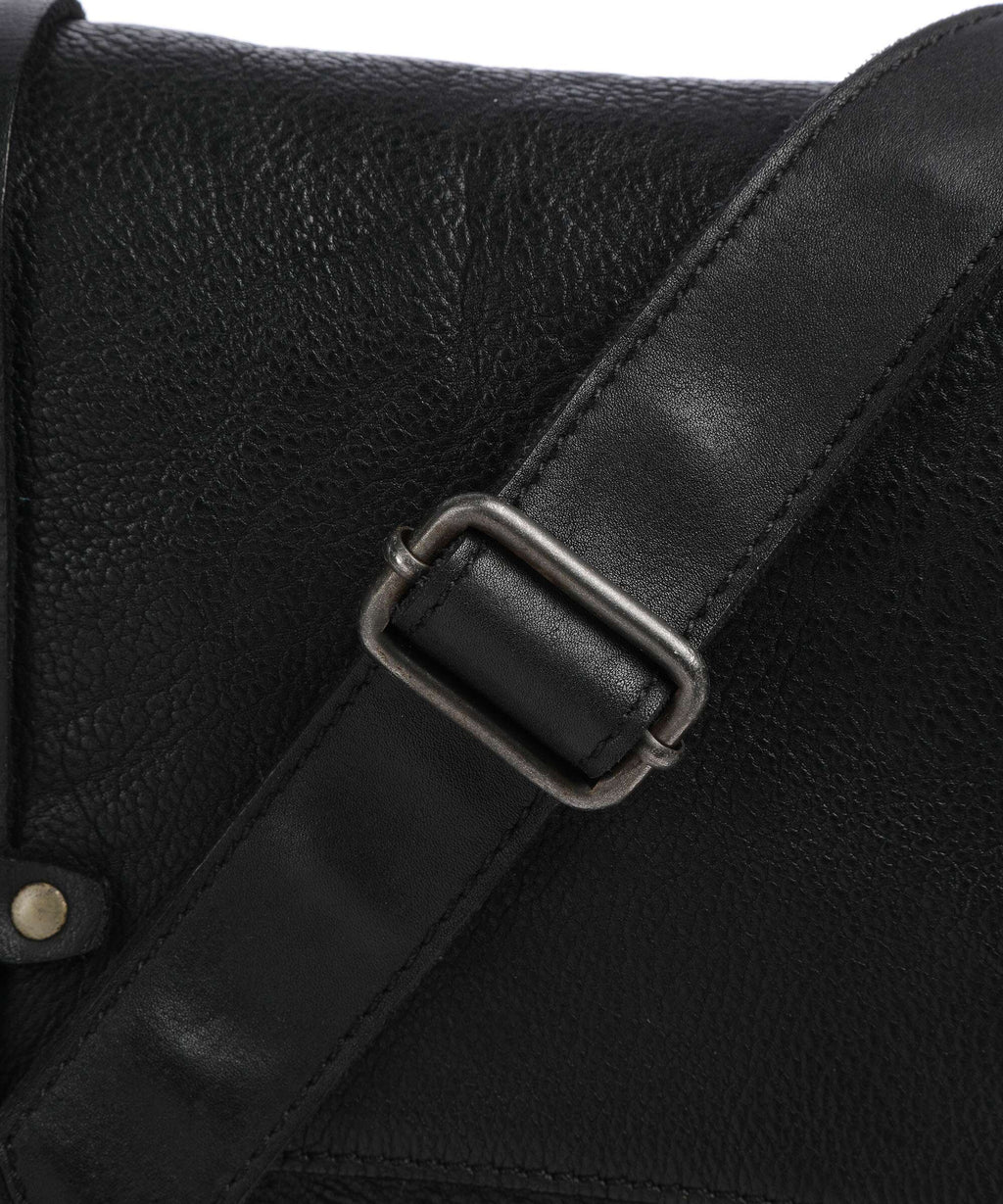 Aunts & Uncles Barbershop Anchor Messenger bag charcoal black