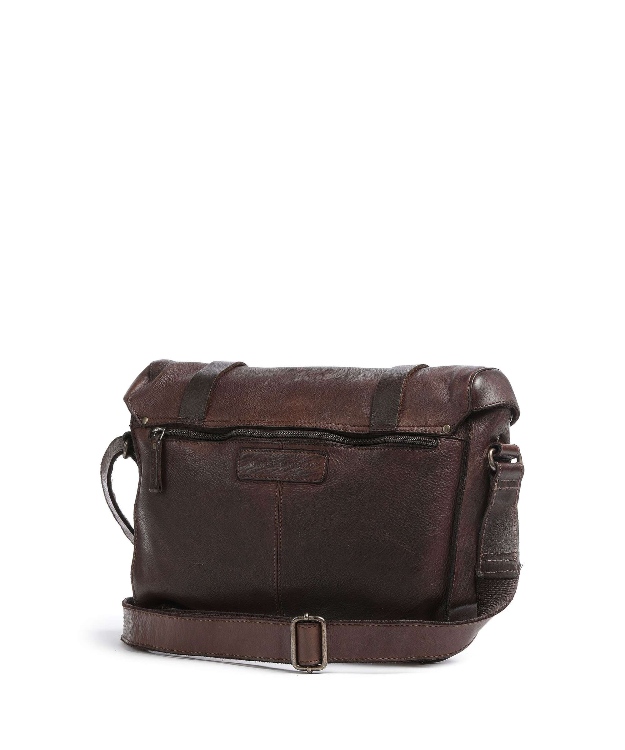 Aunts & Uncles Barbershop Anchor Messenger bag boubon