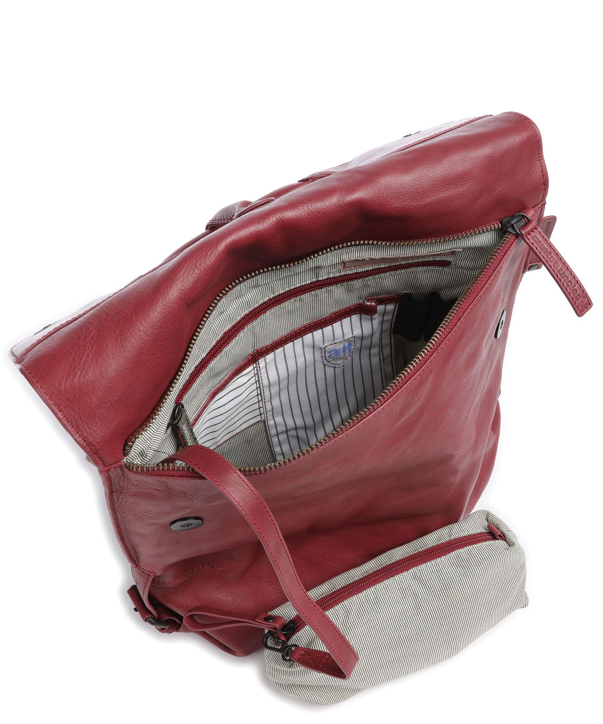 Aunts & Uncles Grandma's Luxury Club Mrs. Mince Pie Backpack bag bohemian red 