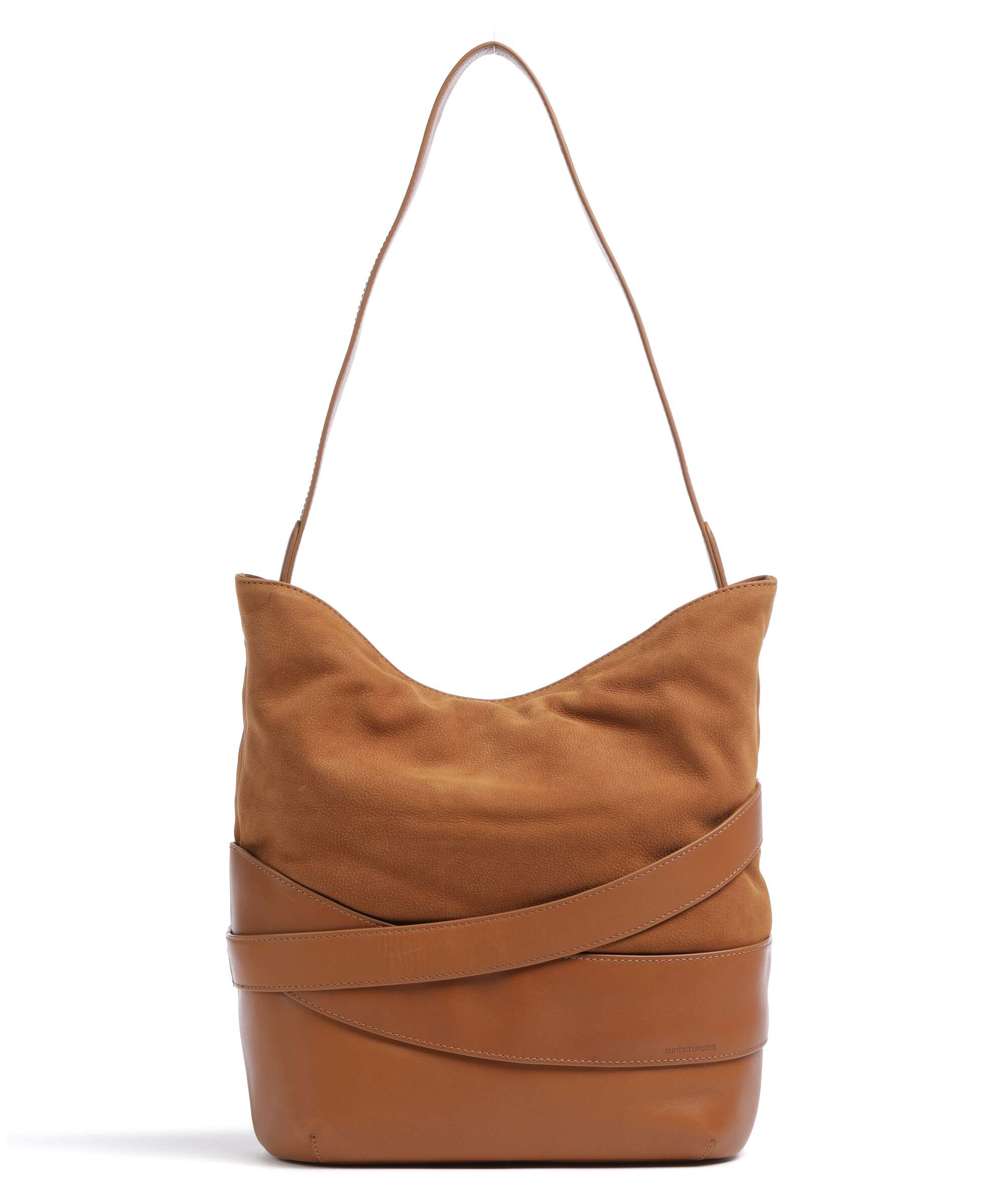 Aunts & Uncles Heavenly Meadow Daydream Hobo bag caramel