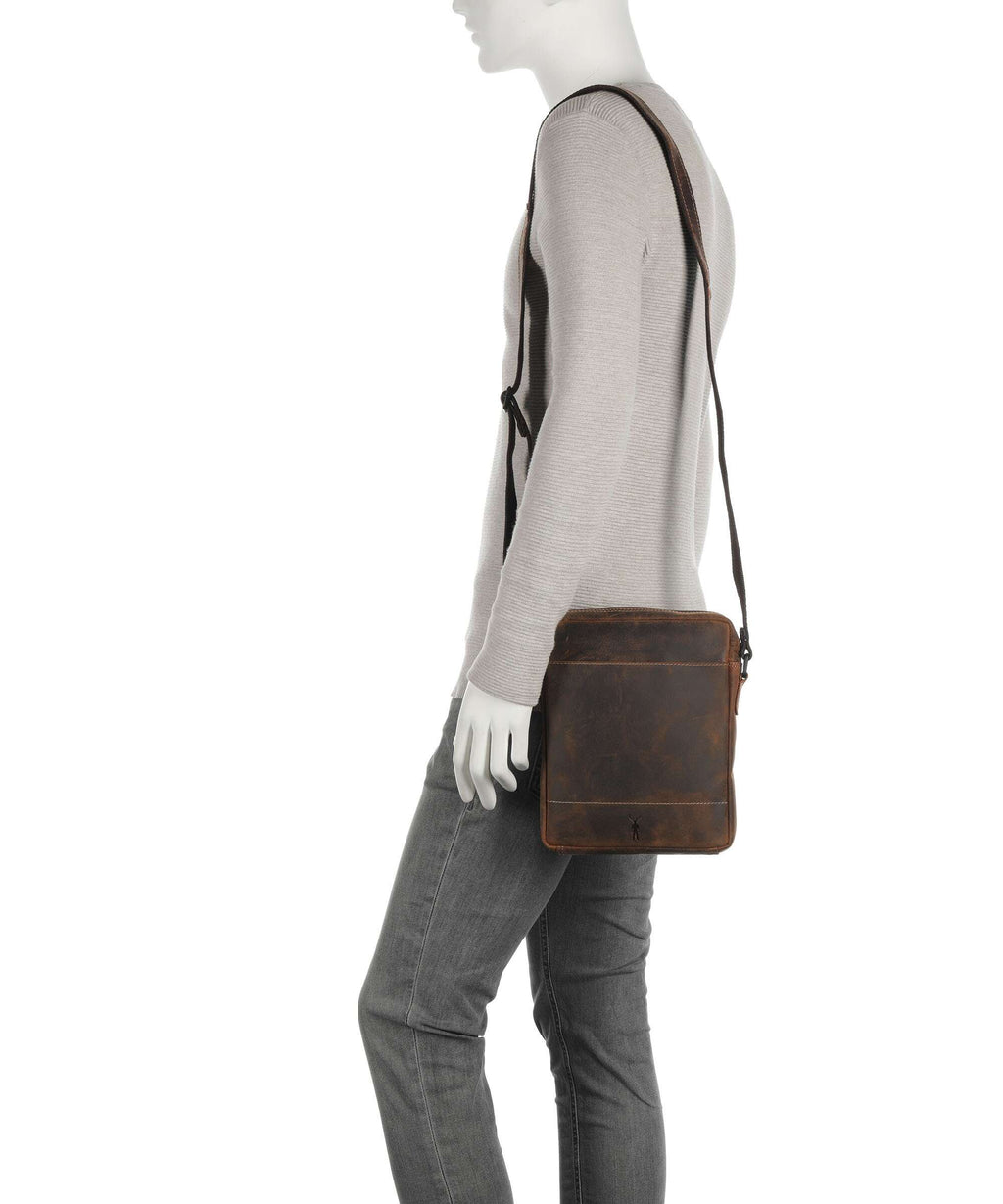 Jack Kinsky Baltimore 2 Crossbody bag cognac