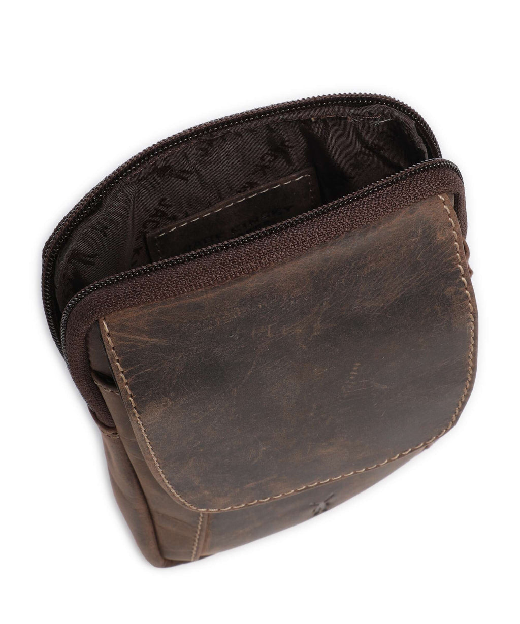 Jack Kinsky Baltimore 10 Phone bag mokka 