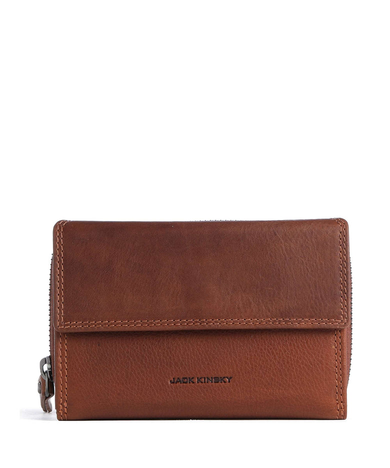 Jack Kinsky Montreal 512N Wallet cognac