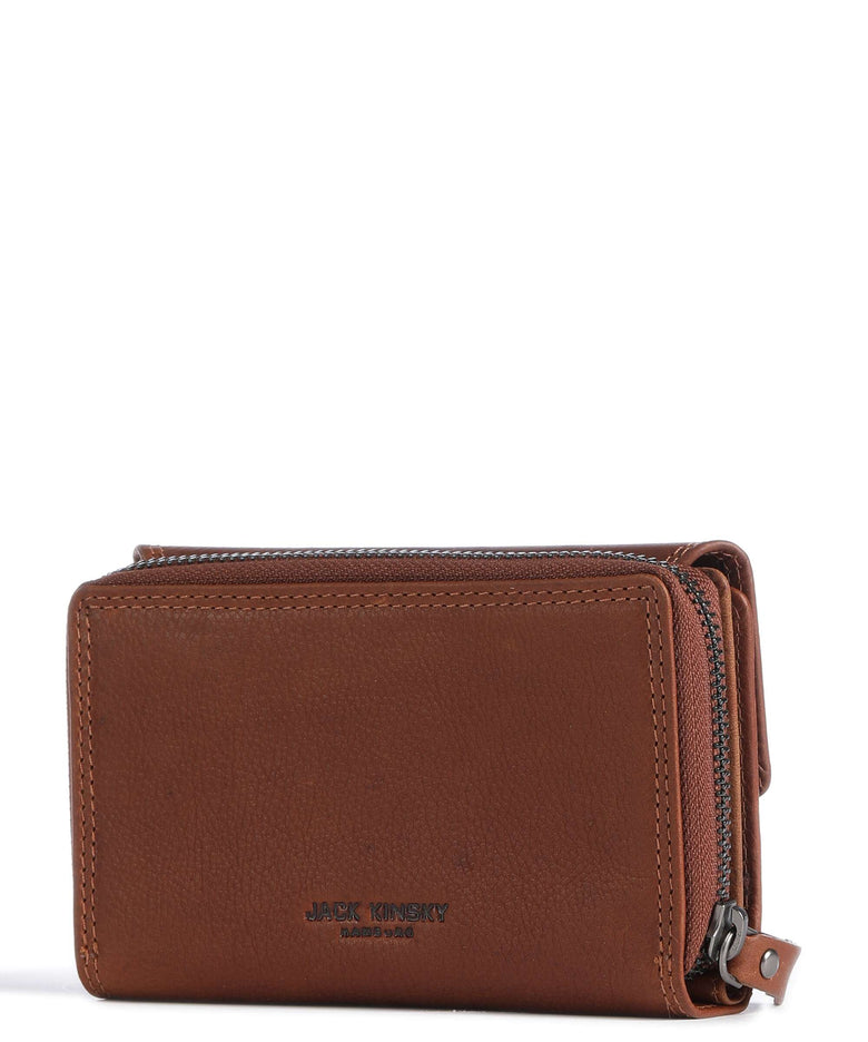 Jack Kinsky Montreal 512N Wallet cognac