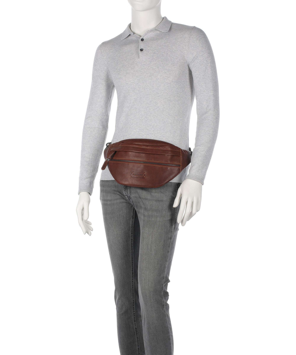 Jack Kinsky Porto 1 Belt bag cognac