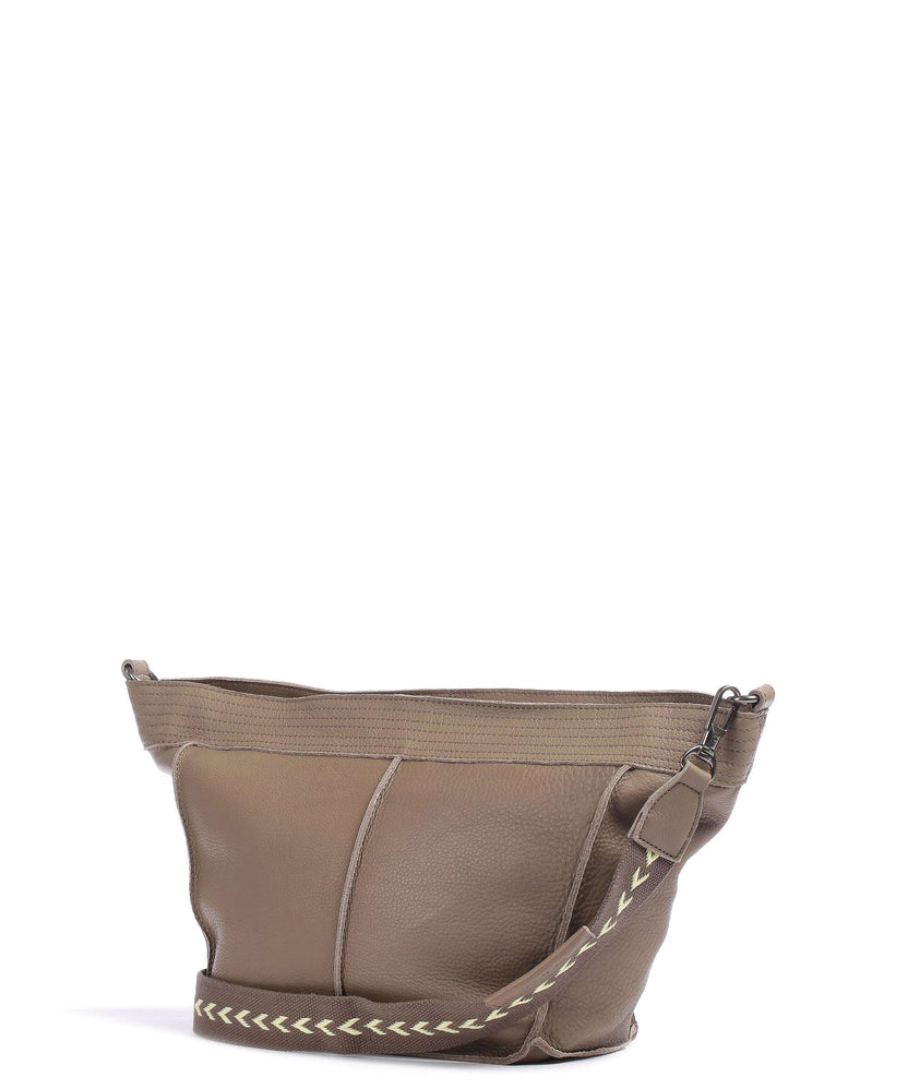 FredsBruder Stines Shoulder bag dark taupe