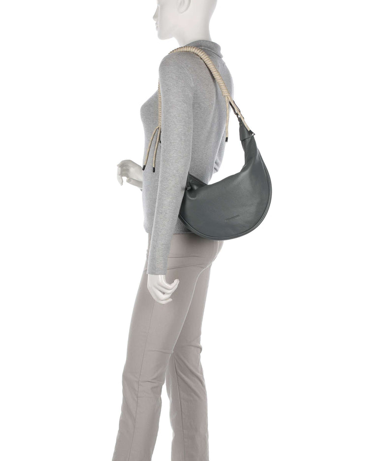 FredsBruder Nea Hobo bag blue grey