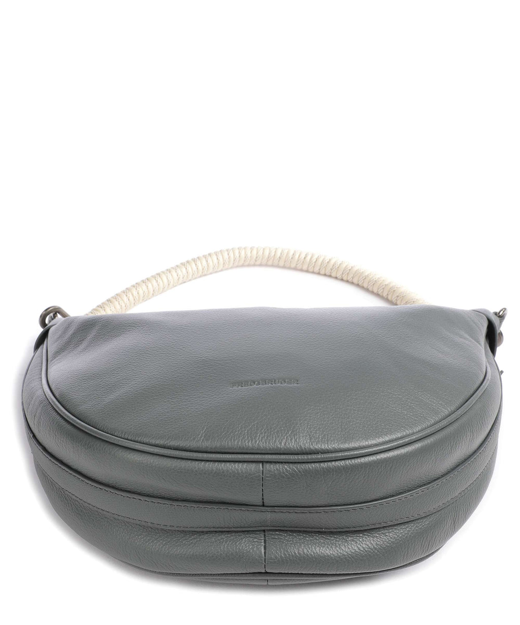 FredsBruder Nea Hobo bag blue grey