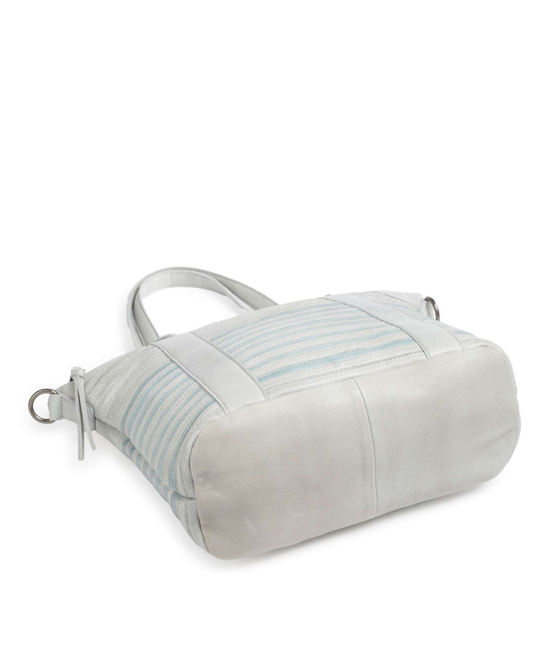 FredsBruder Good Mood Tote bag stone/blue