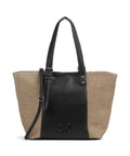 FredsBruder Sea You Soon Tote bag black/camel