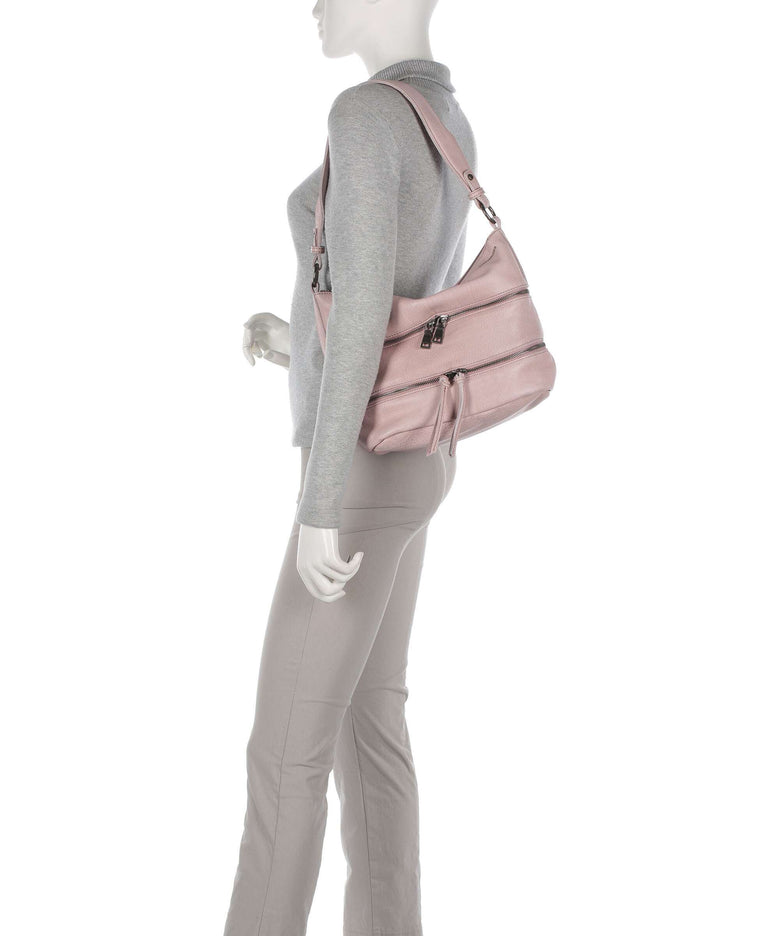 FredsBruder Run-Around Hobo bag old rose